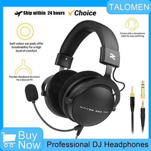 TOP W550X Talomen Over-Ear Headphones Portable